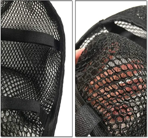 Vista 7 de Para Kawasaki Versys 650 Versys650 Cubierta de la cubierta del asiento trasero 3D malla red impermeable Sunproof Protector motocicleta Accesorios