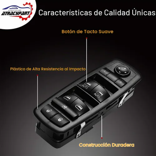 Vista 6 de Interruptor de ventana principal 68110866AA, apto para Ram 1500/2500/3500