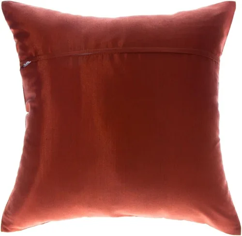 Vista 3 de Fundas de almohada decorativas de primera calidad con estampado de elefante, para sofá, silla, no incluye 16 x 16 pulgadas (2, marrón granate)