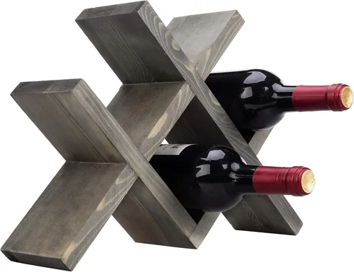 Vista 10 de MyGift Botellero redondo de metal negro moderno para 12 botellas, estante de almacenamiento horizontal de 6 niveles para cocina, sala de estar