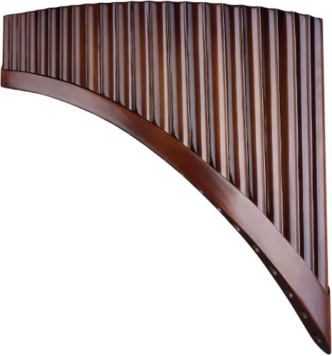 Vista 10 de 22 tubos C Key Pan Flauta china tradicional Instrumento Musical Pan Tubos fáciles de aprender (flauta de pan)