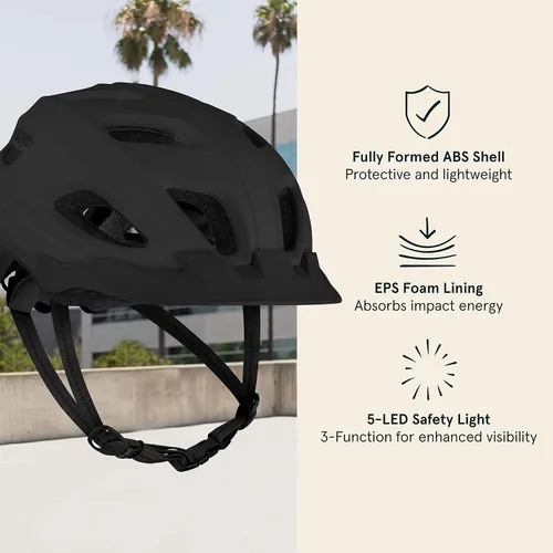 Vista 6 de Kryptonite Keeper Bike U-Lock estándar con cable de acero trenzado + casco Retrospec Lennon para bicicleta