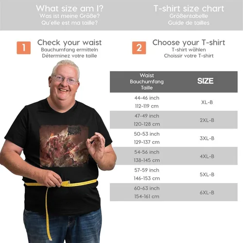 Vista 5 de GisjYoHlo Man Fat Man T Shirt Oversized Short Sleeve Cool Cotton Shirts Summer Tee