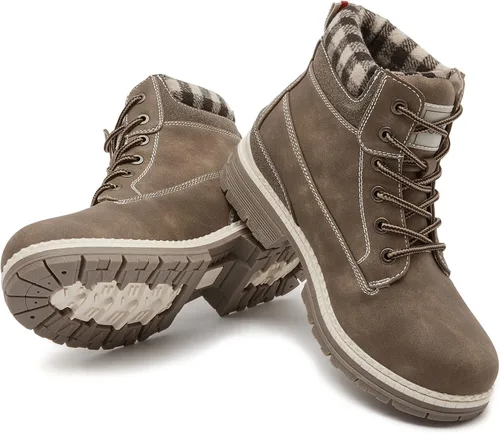 Vista 5 de COTTIMO Botas de invierno antideslizante con forro de piel para mujer