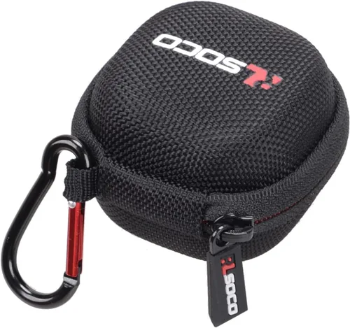 Vista 8 de RLSOCO Funda de transporte para JBL Tune Flex/Tune Flex 2 Auriculares inalámbricos con cancelación de ruido - Negro (solo funda)