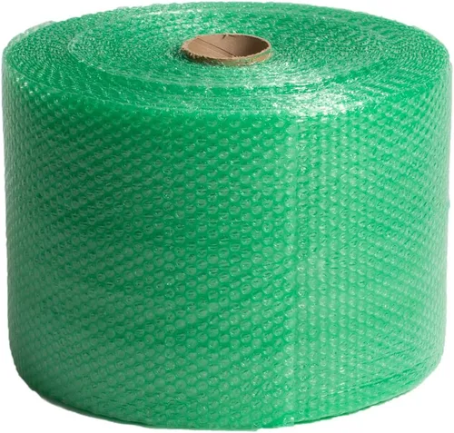 Vista 2 de U-Haul Enviro-Bubble, Rollo de Burbujas Pequeñas en Caja Dispensadora, 150' x 12" - Perforado Cada 12