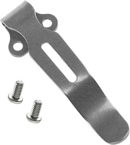 Vista 10 de Juego de Clips de Bolsillo Mini de Acero Inoxidable para Transporte Profundo - 1.64 pulgadas o 41.7 mm Tamaño Mini Compatible con Benchmade Bugout