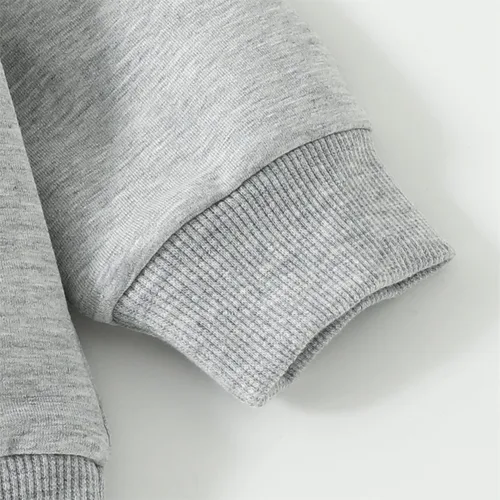 Vista 6 de DOSYZTO Sudadera básica de manga larga con volantes para bebé y niña, suéter básico de gran tamaño, ropa de otoño