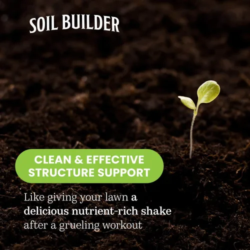 Vista 2 de Soil Builder, Enmienda de suelo de ácido húmico, nutrientes naturales para el suelo listos para usar, 16 onzas líquidas