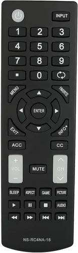 Vista 9 de Mando a distancia de repuesto NS-RC4NA-18 para Insignia TV NS-32D311NA17 NS-40D420NA18 NS-49D420NA18 NS-55D420NA18 NS-39D310NA17 NS-50D510NA17