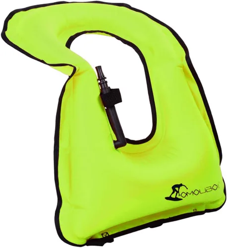 Vista 10 de OMOUBOI Chaleco de esnórquel para adultos, chalecos de natación inflables para buceo, esnórquel, natación y seguridad (adecuado para 100-220 libras)