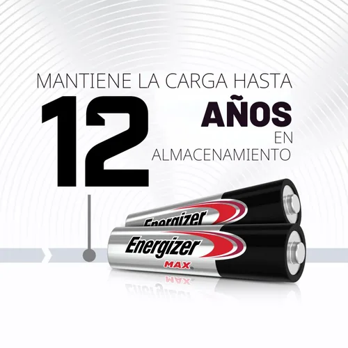 Vista 5 de Energizer MAX - Baterías AAA (paquete de 20), pilas alcalinas triple A