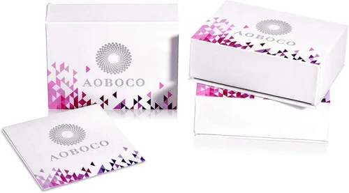 Vista 8 de AOBOCO Joyas de gato para mujer, juego de collar y aretes de plata de ley con corazón morado de cristal de Austria