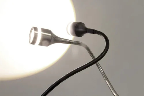 Vista 4 de Adesso 3218-01 Prospect - Lámpara de escritorio LED de 11 a 18 pulgadas, color negro, compatible con salida inteligente