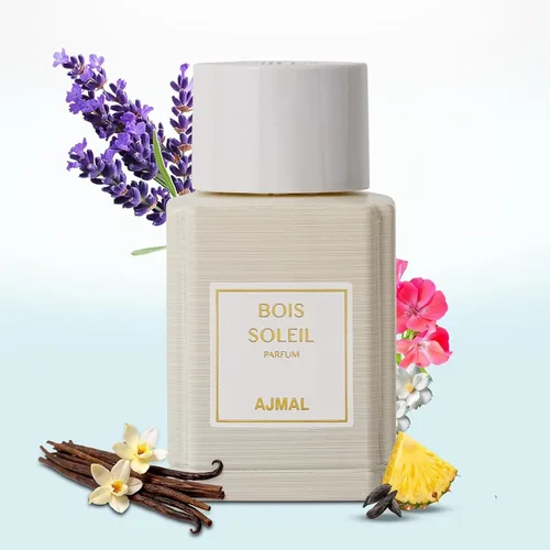 Vista 8 de Ajmal Oud Marquis Bois Soleil Eau de Parfum para hombre, 3.4 fl oz