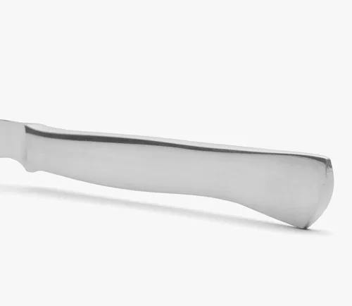Vista 3 de ARCOS Cuchillo para carne no dentado de 4 pulgadas con borde liso para cortar y filetear carne. Hoja y mango de acero inoxidable Monoblock. Serie