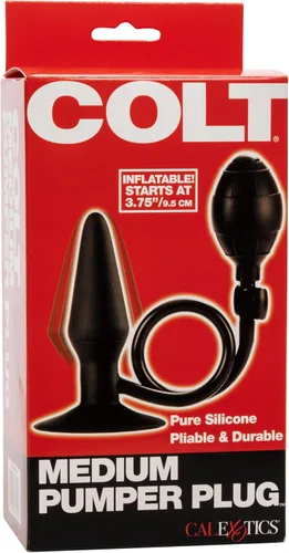 Vista 5 de CalExotics Novelties Colt - Enchufe de bombeo mediano, color negro