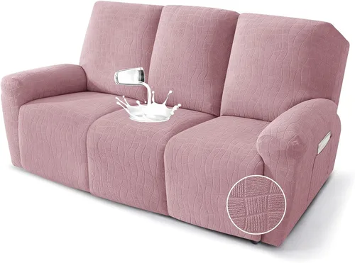 Vista 36 de MAXIJIN Fundas impermeables para sillas reclinables pequeñas de 3 piezas, fundas reclinables que se mantienen en su lugar, fundas reclinables Lazy