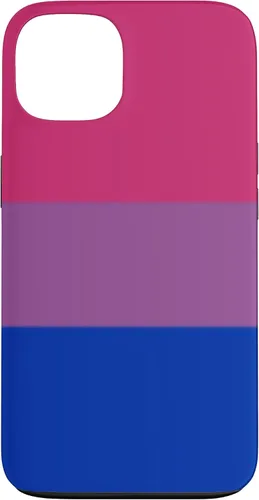 Vista 7 de Funda de colores de la bandera del orgullo bisexual para iPhone 16