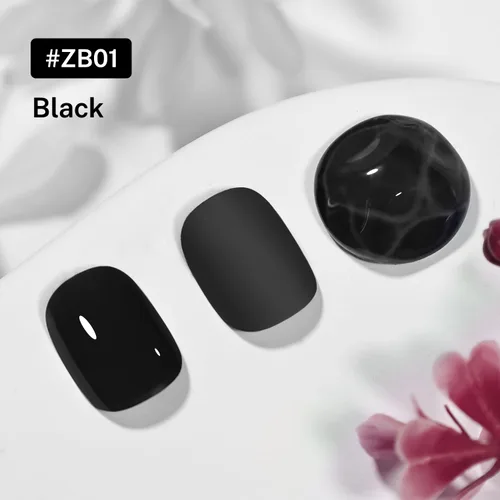 Vista 2 de OpenLive 16.5ml Esmalte de uñas negro de gran volumen de secado rápido, esmalte de uñas de color de secado rápido y larga duración para arte de uñas