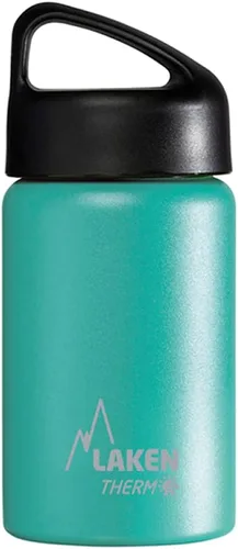 Vista 26 de Laken Thermo Classic - Botella de agua de acero inoxidable aislada al vacío de boca ancha Azul