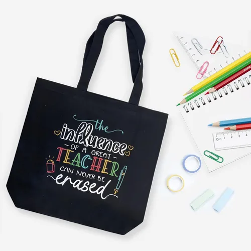 Vista 3 de CARAKNOTS Regalos para profesores, bolsa negra para profesores, regalos de agradecimiento para mujeres, profesores, regalos de Navidad