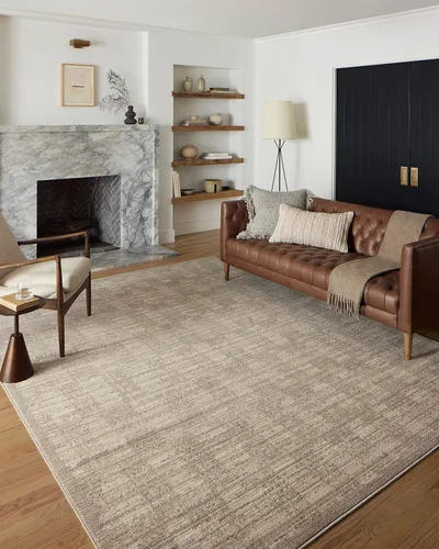 Vista 14 de Loloi Darby - Alfombra decorativa de 2 pies y 7 pulgadas x 4 pies DAR-05 Approx. 3x4 Entryway Kitchen, Contemporary, Sophisticated, Cozy