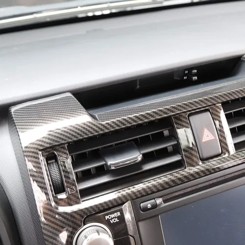 Vista 4 de Voodonala Para 4Runner ABS Control Central Navigation Dashboard Instrumento Fascia Panel Cubierta Trim para 2010-2019 Toyota 4Runner Accesorios