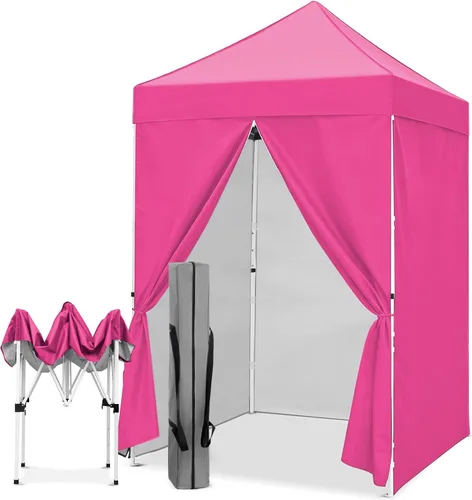 Vista 34 de EAGLE PEAK - Toldo desplegable de 5 x 5, toldo instantáneo para exteriores, fácil de instalar, refugio plegable de pierna recta (beige)