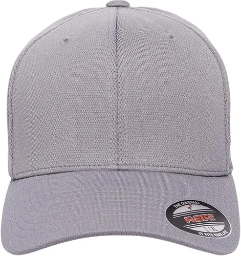 Vista 2 de THP Premium Flexfit - Gorro de sarga de algodón, plateado