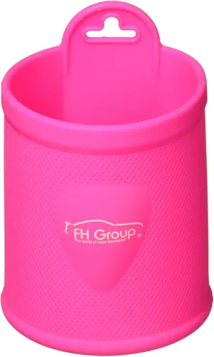 Vista 15 de Portavasos FH GROUP de silicona para rejilla de ventilación, color rosa bebé, rosado bebé