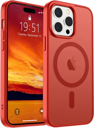 Vista 50 de SUPFINE Funda magnética para iPhone SE 2022 (3ª)/2020 (2ª), iPhone 8 (compatible con MagSafe) (protección contra caídas de grado militar), funda