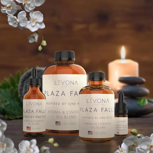 Vista 5 de Aceites Esenciales Levona Scent - Aromas para Uso en Casa, Hotel y Oficina - Perfectos para Difusores y Humidificadores Domésticos - Aceite