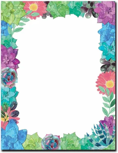 Vista 3 de Oasis Papel para impresora láser y inyección de tinta con membrete, paquete de 25