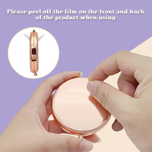 Vista 4 de Jielahua Regalos de despedida de compañera de trabajo para mujeres regalo de despedida para jefes amigos hermana espejo de maquillaje compacto