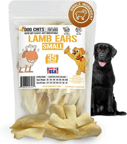Vista 12 de Dog Chits Orejas de vaca para perros – Golosinas para perros totalmente naturales con orejas de vaca y masticables de entrenamiento – Alto