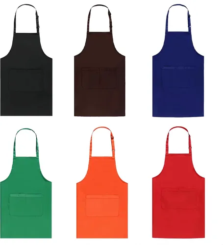 Vista 5 de Delantales personalizados para hombres y mujeres, delantal personalizado con tu logotipo de texto, cocina, arte de uñas, delantales de peluquería