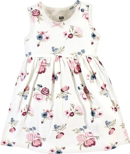 Vista 4 de Hudson Baby Cárdigan y vestido acolchados para bebé niña