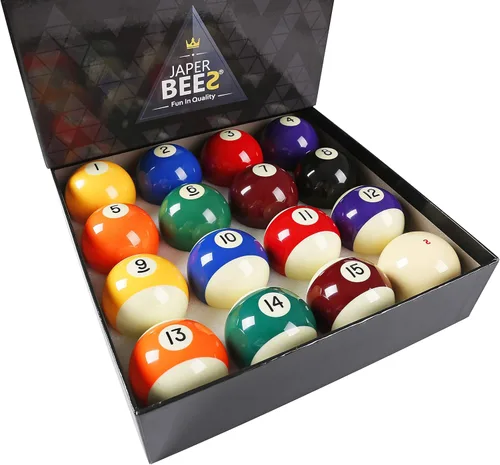 Vista 11 de JAPER BEES Juego de Bolas de Billar Bolas de Piscina Set de Billar