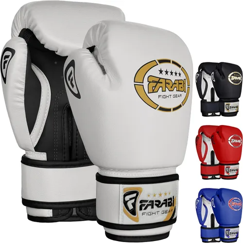 Vista 10 de Kids Boxing Gloves for 3-10 Years 4 oz Youth Boxing Gloves Junior Punching Gloves MMA Muay Thai Boys and Girls Training Gloves