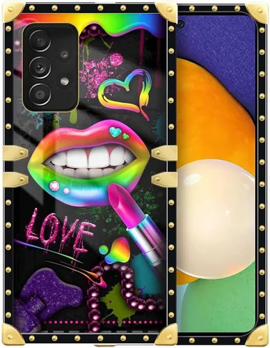 Vista 61 de Funda compatible con Samsung Galaxy A03S 4G, TPU suave de lujo y parte trasera de policarbonato duro para niñas y mujeres, funda protectora a prueba