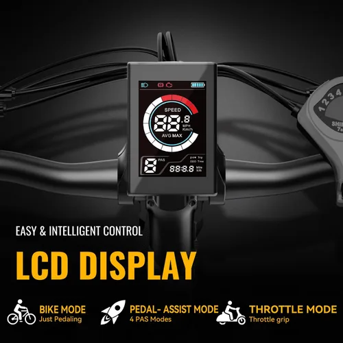 Vista 2 de Heybike Bicicleta eléctrica Race Max para adultos con motor de pico de 750 W, velocidad máxima de 28 mph, bicicleta eléctrica de batería extraíble