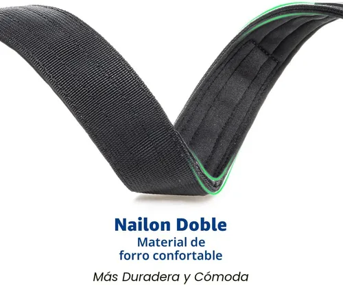Vista 4 de TSPRO - Collar táctico para perro, hebilla metálica de liberación rápida Verde Básico - Estilo Parche