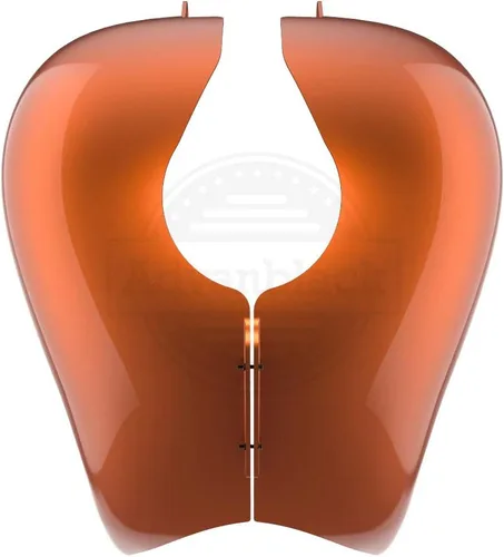 Vista 3 de Fundas de tanque estiradas para whisky ámbar con consola de tablero para Harley Touring Street Glide Road Glide 2014 2015 2016 2017 2018 2019 2020