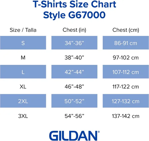 Vista 5 de Gildan Camiseta unisex de manga corta Softstyle Cvc para adultos, estilo G67000, paquete múltiple