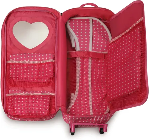 Vista 9 de Caja de transporte de muñecas con cama mecedora y ropa de cama, de Badger Basket, Star
