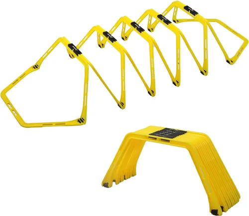 Vista 7 de Anillos de Agilidad Hex para Entrenamiento de Velocidad y Juego de Pies de Agilidad, Vallas de Velocidad, Escalera