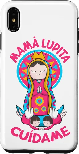 Vista 7 de Funda para iPhone 14 Virgen de Guadalupe. Mamá Lupita, Cuídame