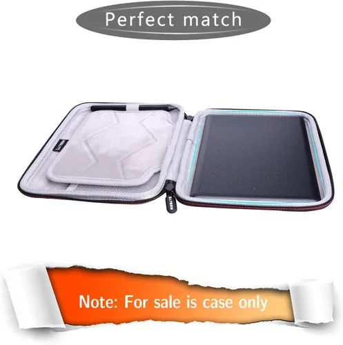 Vista 6 de Wacom - Funda para tablet LTGEM para tableta de dibujo con gráficos pequeños, compatible con el modelo CTL472K1A, fundas protectoras rígidas