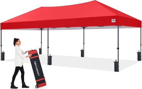 Vista 55 de ABCCANOPY Tienda de campaña desplegable de 10 x 10, protección contra la Beige
